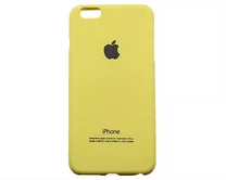 Чехол iPhone 6/6S Plus Яблоко (желтый)