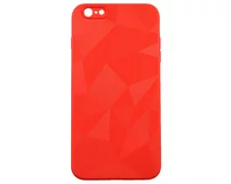 Чехол iPhone 6/6S Plus Геометрия (красный)