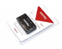 CardReader Smartbuy Combo 750, USB 2.0 (черный)