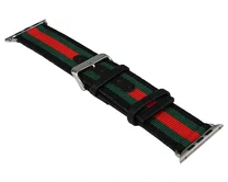 Ремешок Watch Series 42mm/44mm/45mm/49mm Gucci черный