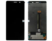 Дисплей Nokia 7 Plus + тачскрин черный