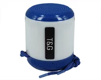Колонка TG156 с подсветкой (синий)