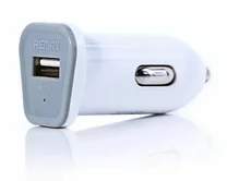 Remax Car Charger 1USB Single RC101, 2.1A white