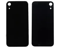 Задняя крышка (стекло) iPhone XR черная 1кл