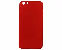 Чехол iPhone 6/6S Plus пластик (красный)