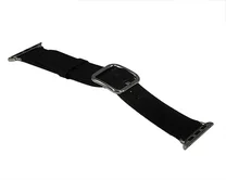 Ремешок Watch Series 38mm/40mm New Classic Buckle кожа черный