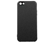 УДАЛИТЬЧехол iPhone 5/5S Экокожа (черный)