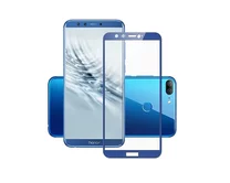 Защ. стекло Honor 9 Lite Full синее
