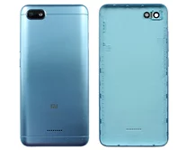 Задняя крышка Xiaomi Redmi 6A голубая (2 SIM) 1кл