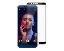 Защ. стекло Honor View 10 Full черное