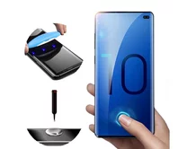 Защ. стекло Samsung S10e 3D Full прозрачное с клеем и UV лампой