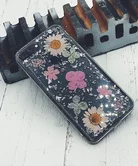 Чехол iPhone 7/8 Plus Гелевые цветы в ассортименте
