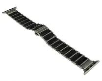Ремешок Watch Series 38mm/40mm Ceramic steel черный