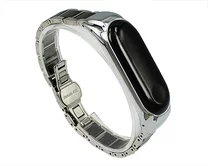 Ремешок Xiaomi Mi Band 3/4 Ceramic #1 черный