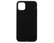 Чехол iPhone 11 Pro Max Liquid Silicone FULL (черный)