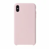 Чехол iPhone X/XS Liquid Silicone FULL (розовый песок)