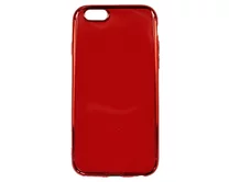Чехол iPhone 6/6S Глянец (красный)