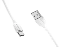 Кабель Borofone BX19 Type-C - USB белый, 1м