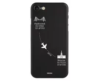 Чехол iPhone 7/8 Plus KSTATI Владивосток-Москва