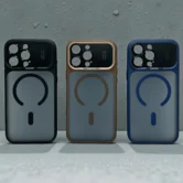 Чехол iPhone 16 Njoyny N76 Mate Case (золотой)