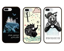 Чехол iPhone 5/5S KSTATI Glass Надписи
