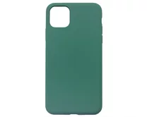 УДАЛИТЬЧехол iPhone 11 Pro Max Liquid Silicone FULL (темно-зеленый)