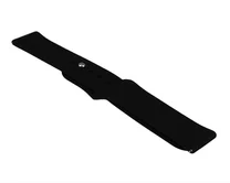 Ремешок Samsung/Huawei/Amazfit Bip/Amazfit GTS 20mm силиконовый черный #7