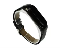Ремешок Xiaomi Mi Band 3/4 flowers leather черный #6