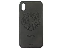 Чехол iPhone X/XS KSTATI Тиснение (тигр)