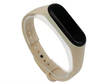 Ремешок Xiaomi Mi Band 3/4 силиконовый бежевый #2