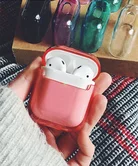 Чехол AirPods Pro Пластик (красный)