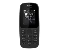 Телефон Nokia 105 Dual SIM (полный комплект), черный