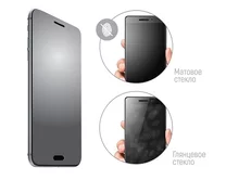Защ. стекло Vivo Y91/91c/91i матовое черное