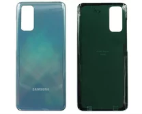 Задняя крышка Samsung G980F S20 голубая 1кл