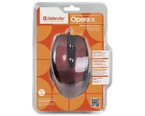 Проводная опт мышь Opera MB-880, красный