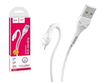 Кабель Hoco X37 Lightning - USB белый, 1м