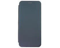 Чехол книжка Samsung Note 10 Lite N770F 2020 Flip SoftTouch (т-синий)