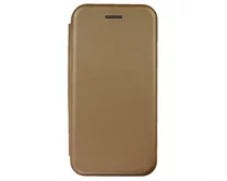 Чехол книжка iPhone 6/6S Flip SoftTouch (золотой)