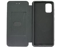 Чехол книжка Samsung A71 A715F 2020 Flip SoftTouch (черный)