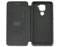 Чехол книжка Xiaomi Redmi Note 9 Flip SoftTouch (черный)