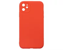 УДАЛИТЬЧехол iPhone 11 TPU Matte 2.0mm (красный коралл)