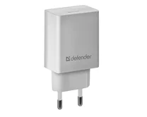 СЗУ-1USB Defender EPA-10, 5V/2.1А, пакет, белый