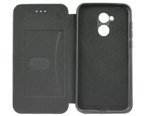Чехол книжка Honor 6A Flip Soft-Touch (черный)