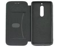 Чехол книжка Nokia 5 Flip Soft-Touch (черный)