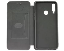 Чехол книжка Samsung A207F Galaxy A20s 2019 Flip SoftTouch (черный)