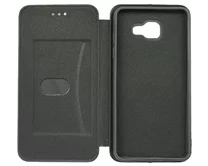 Чехол книжка Samsung A510F A5 2016 Flip SoftTouch (черный)