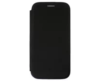 Чехол книжка Samsung J330F J3 2017 Flip SoftTouch (черный)
