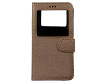 УДАЛИТЬЧехол-книжка универсальный с экраном XL 4.9-5.2 (коричневый)