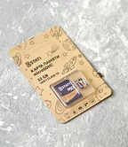 Карта памяти MicroSDHC Kstati (32GB cl10 UHS-I + SD)