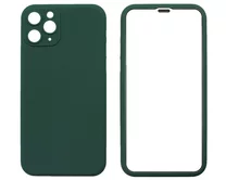 Защита 360 iPhone 11 Pro темно-зеленая